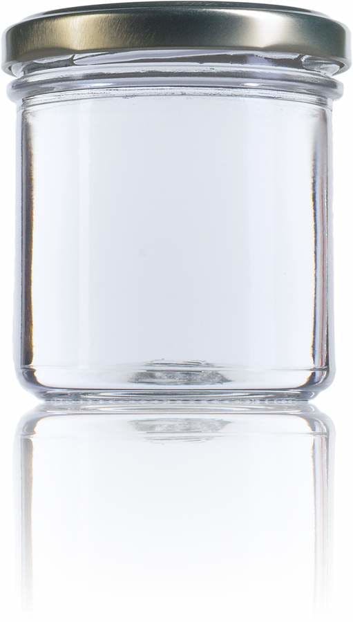 Recto 167 ml TO 066-envases-de-vidrio-tarros-frascos-de-vidrio-y-botes-de-cristal-para-alimentación