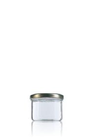 Recto 235 ml TO 082-glasbehältnisse-gläser-glasbehälter-und-glasgefäße-für-lebensmittel