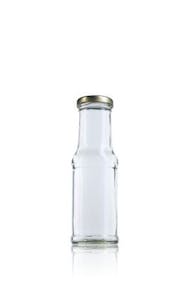 Salsa 200 ml TO 043 Embalagens de vidro Boioes frascos e potes de vidro para alimentaçao