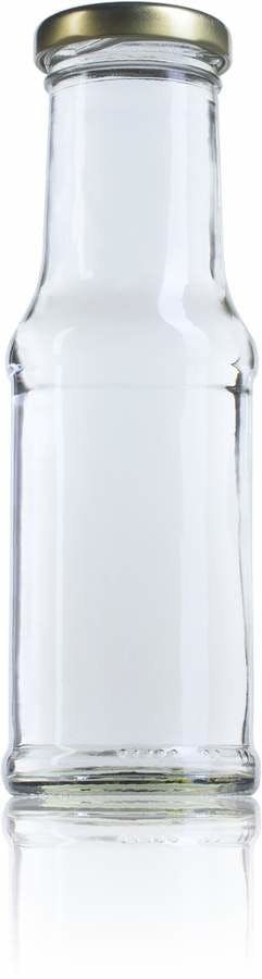 Salsa 200 ml TO 043-envases-de-vidrio-tarros-frascos-de-vidrio-y-botes-de-cristal-para-alimentación
