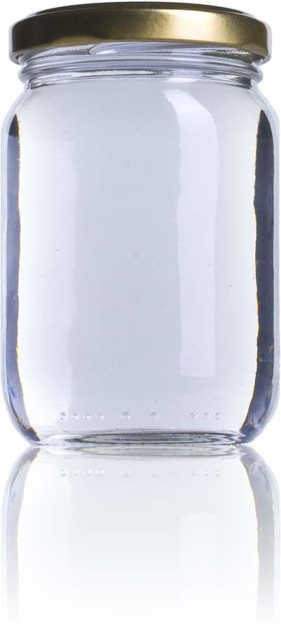 Glasgefäß 212 ml NORM. TO 058