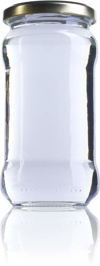 Super 370-370ml-TO-063-glasbehältnisse-gläser-glasbehälter-und-glasgefäße-für-lebensmittel