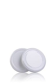 Capsula TO 110 bianco per sterilizzazione senza bottone di sicurezza -sistemi-di-chiusura-coperchi