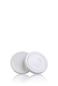 Capsula TO 48 bianco per sterilizzazione con bottone di sicurezza -sistemi-di-chiusura-coperchi