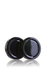 Couvercle TO 58 haute Noir Pasteurisation ESBO BPAni   MetaIMGFr Tapas de cierre