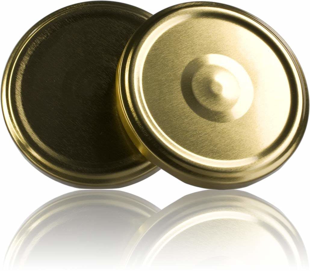 TO-Deckel 66 Gold Sterilisationsfest mit Button-verschlusssysteme-deckel