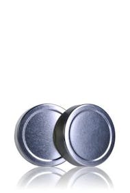 TO-Deckel 70 DEEP Silber Pasteurisationsfest ohne Button -verschlusssysteme-deckel
