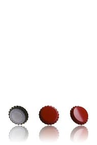 Crown 26 Stopper Red MetaIMGIn Tapones