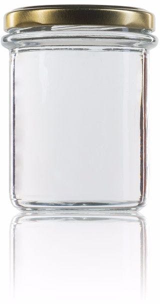 Recto 212 ml TO 66 Embalagens de vidro Boioes frascos e potes de vidro para alimentaçao