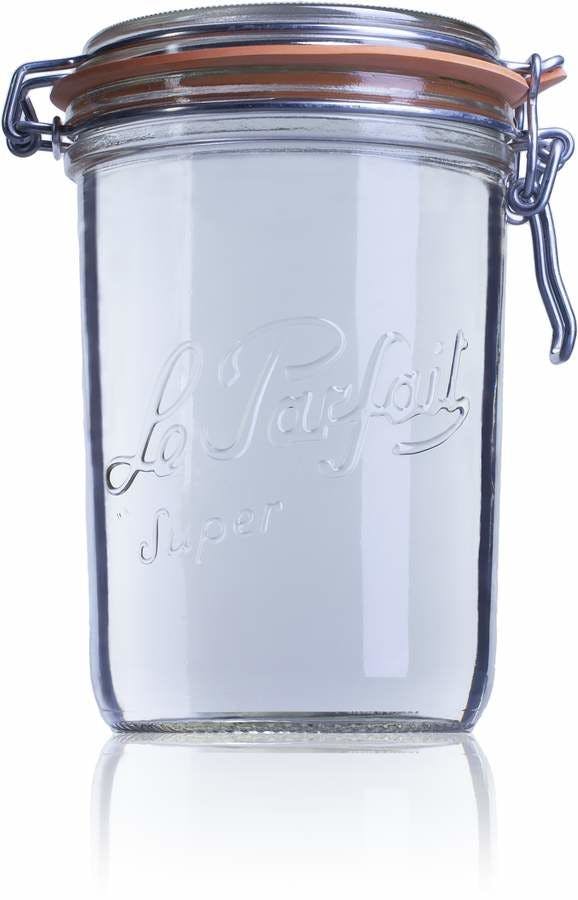 Airtight glass jar Terrine Le Parfait 1000 ml 1000ml BocaLPS 100mm MetaIMGIn Tarros de vidrio hermeticos Le Parfait