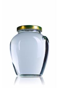 Vaso Orcio 1700 ml TO 110 Embalagens de vidro Boioes frascos e potes de vidro para alimentaçao