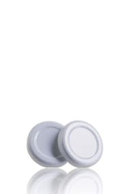 Capsula TO 38 bianco per sterilizzazione senza bottone di sicurezza -sistemi-di-chiusura-coperchi