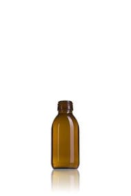 Topacio 125 ml PP28-contenitori-per-laboratorio-e-farmacia-bottiglie-boccette-di-vetro-per-laboratorio