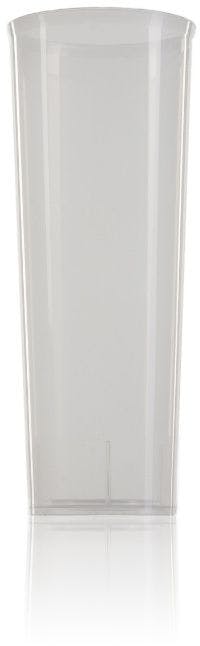 Tall transparent PP plastic cup 300 ml