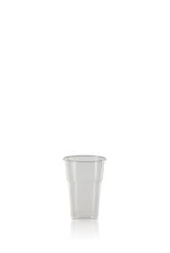 Bicchiere di plastica PP trasparente 330 ml